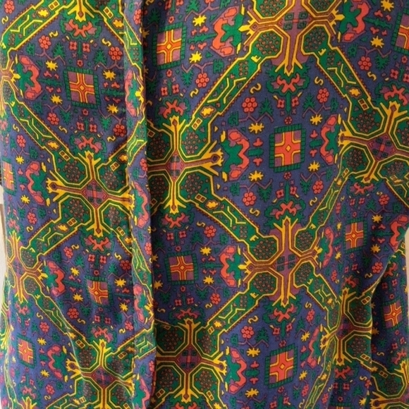 Vintage 1970s dress skirt top set - Picture 2 of 3